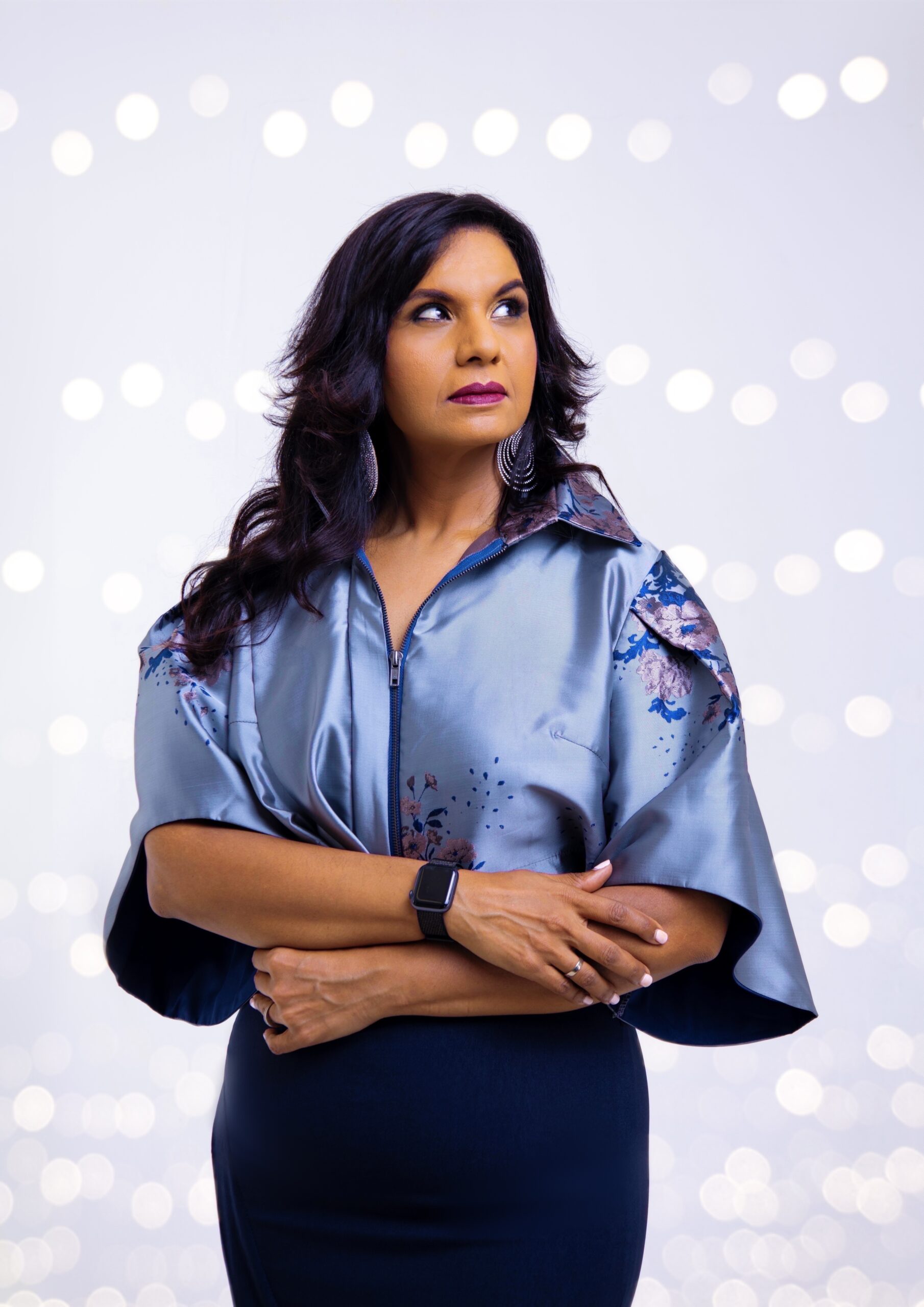 Natalie Rungan blue portrait press photograph